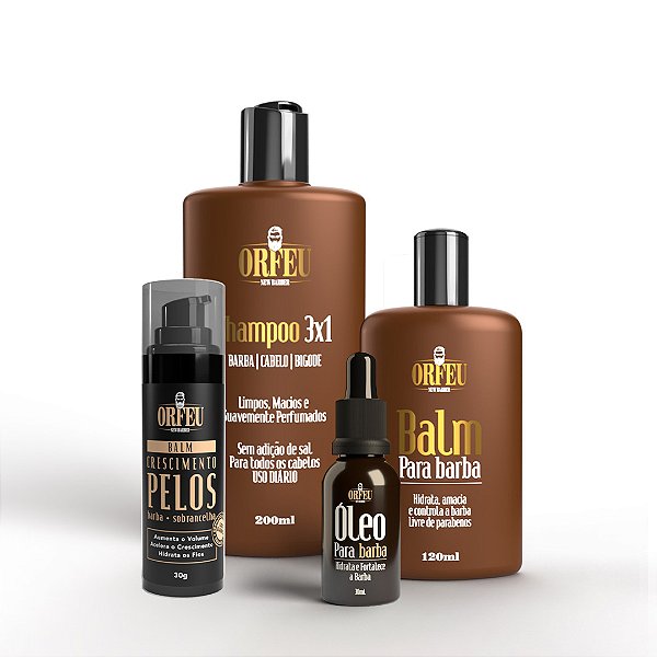 Kit Cuidados com a Barba