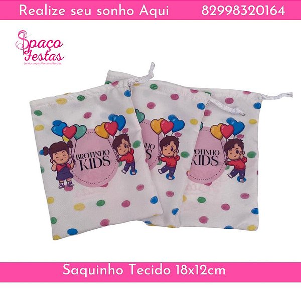 SAQUINHO DE TECIDO