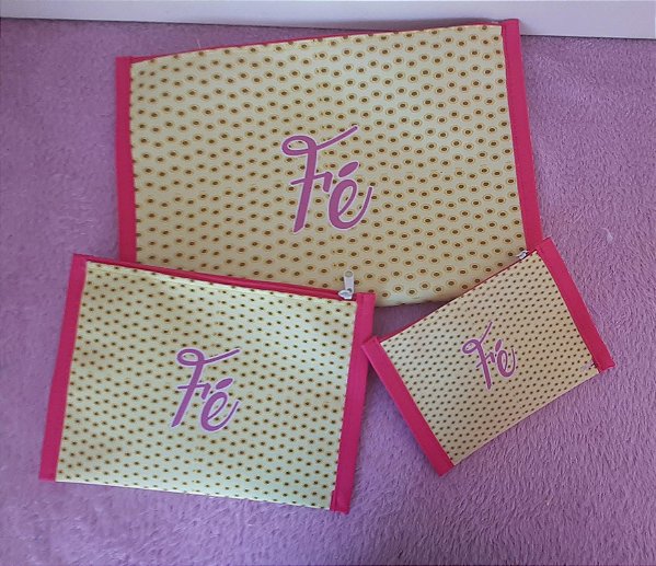 Kit Carteira Esther 03 peças