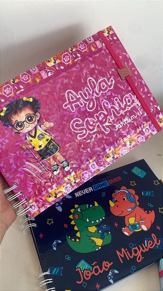 Caderno de Desenho Folhas em Branco