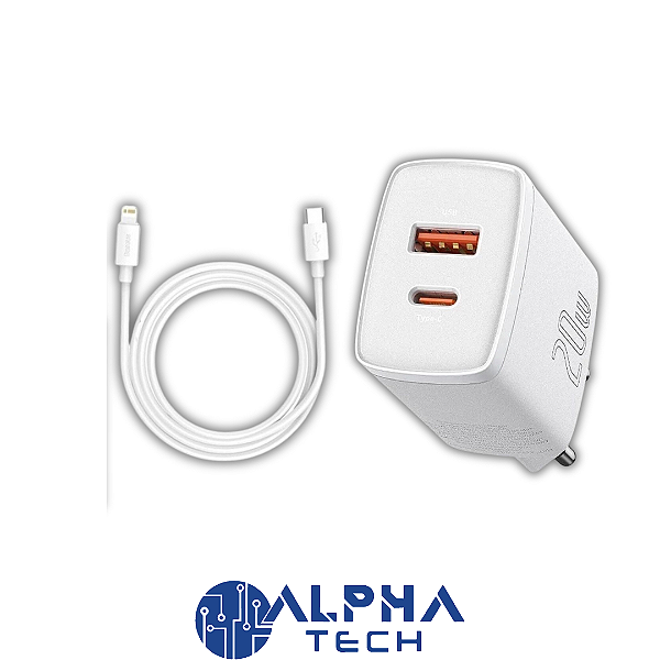 Carregador Baseus para iPhone 20w