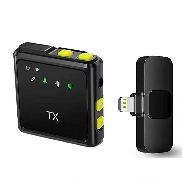 Microfone Lapela Wireless para Lightning MC814