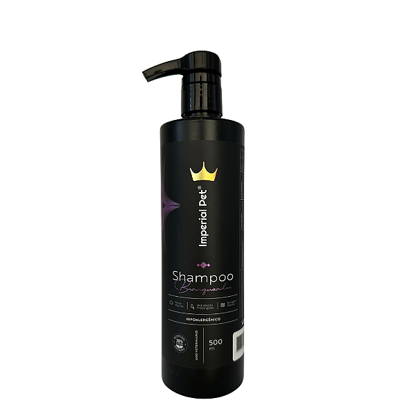 Shampoo Branqueador Imperial Pet 500 Ml Cães/gatos Vegano