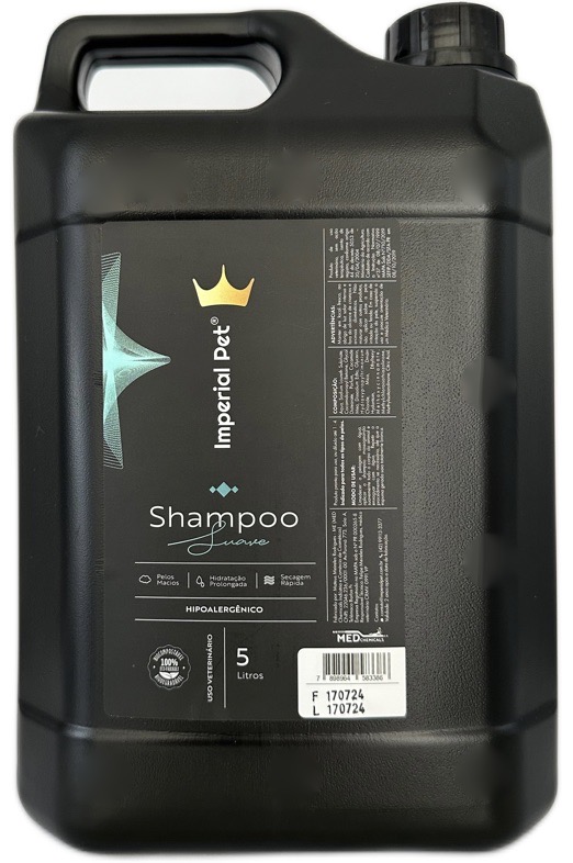 Shampoo Suave Imperial Pet 5 L Cães/gatos Vegano