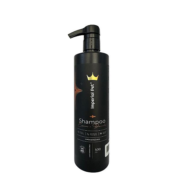 Shampoo Escuros Dourados Imperial Pet 500ml Cães/gatos