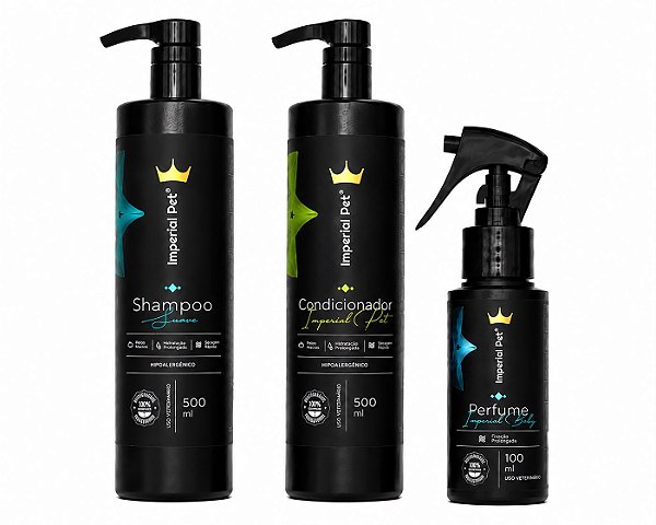 Kit Pet Shampoo Suave Condi. Perfume Vagano Caes/gatos