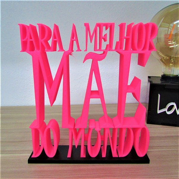 Texto Decorativo para a Melhor Mãe do Mundo