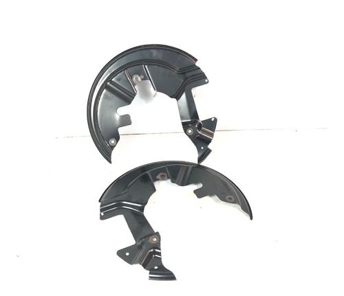 Espelho Disco De Freio Traseiro Ford New Fiesta 2014 Par