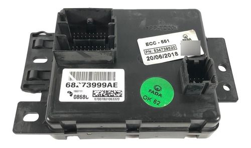 Módulo De Ar Jeep Compass 2018 2.0 Flex 68273999ae