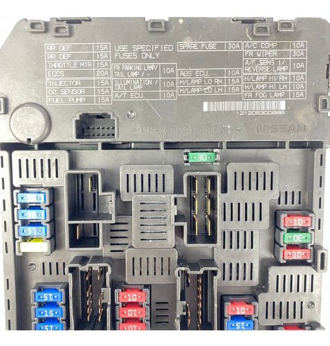 Caixa De Fusível Nissan Sentra 2010 2.0 284b6 Et03a