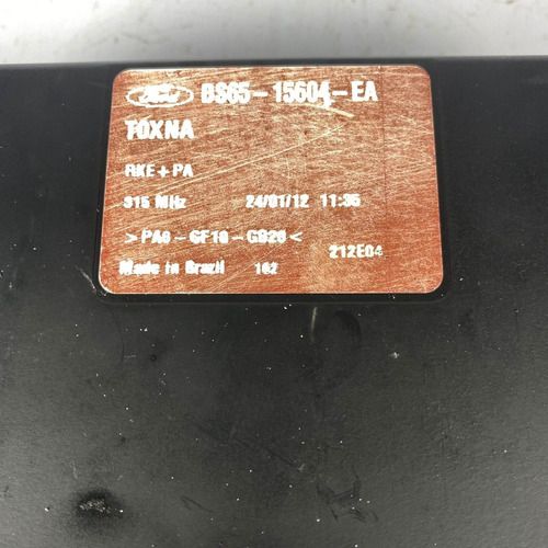 Modulo Conforto Ford Fiesta 2011 1.6 Bs6515604