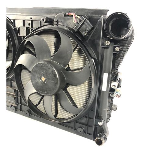 Kit Radiador Intercooler Ventoinha Vw Tiguan 2012 2.0 200cv