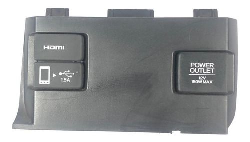 Tomada Hdmi 12v E Usb Honda Civic G10 Touring 2017 77240tem