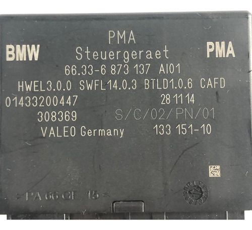 Modulo Sensor Estacionamento Bmw X4 2015 2.0 28i 6873137