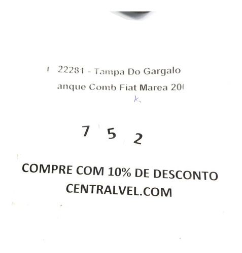 Tampa Gargalo Tanque Fiat Marea 2001 1.8