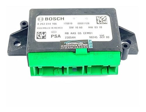 Módulo Estacionamento Peugeot 2008 2017 0263004465
