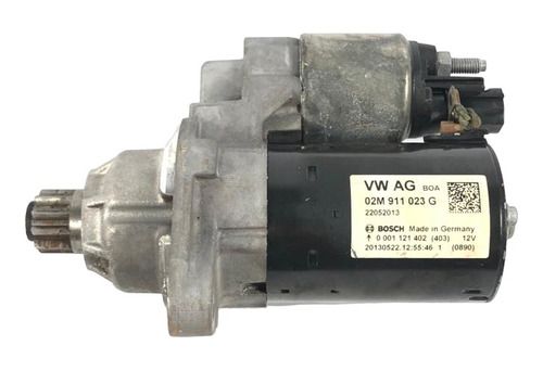 Motor De Arranque Partida Vw Tiguan 2012 2.0 200cv 02m911023