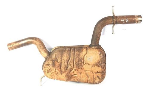 Silencioso Intermediário Escape Vw Jetta 2012 2.0 Tsi