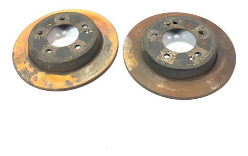 Par Disco De Freio Traseiro Hyundai Elantra 2015 2.0