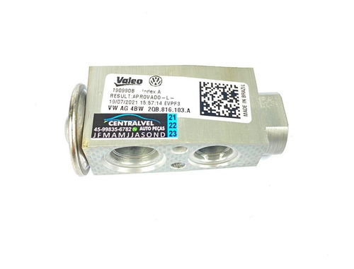 Valvula Expansão De Ar Vw T-cross 2021 2qb816103a