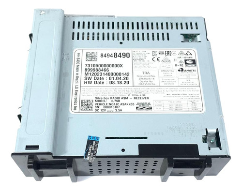 Modulo Multimídia Rádio Gm Onix 2021 1.0 Turbo 84948490