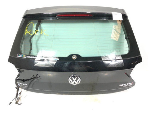 Tampa Traseira Vw Polo 1.0 2018 Tsi