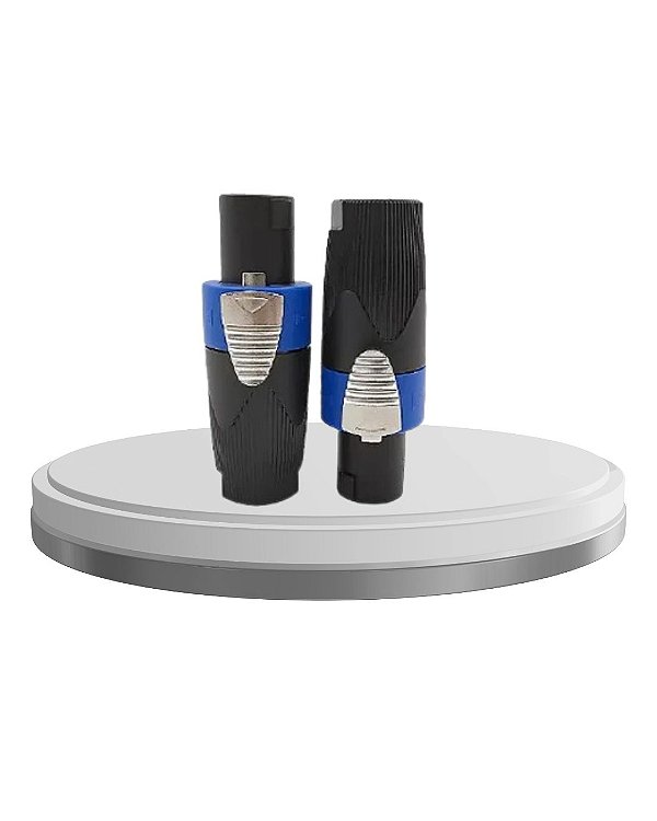 Speakon Macho 4 vias Compatível Neutrik