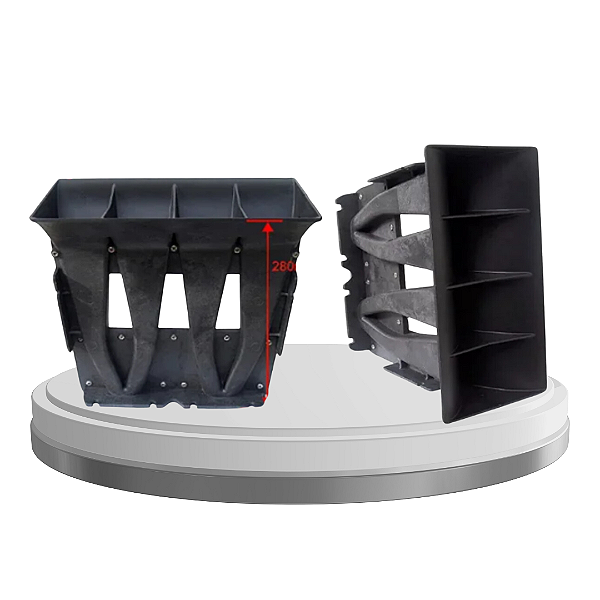 GUIA DE ONDAS PARA 2 X DRIVERS 1,5'' 38mm AJH-5945 LINE ARRAY