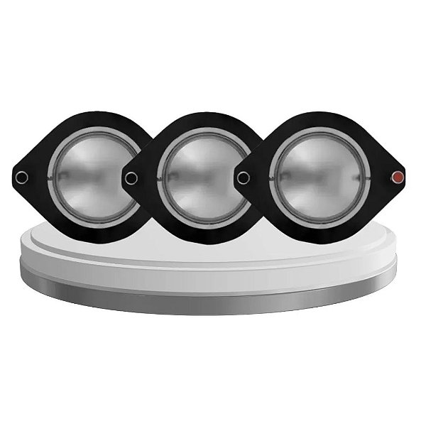 Kit Com 3 Reparo Driver Attack Atk Dm710 - 8 Ohms