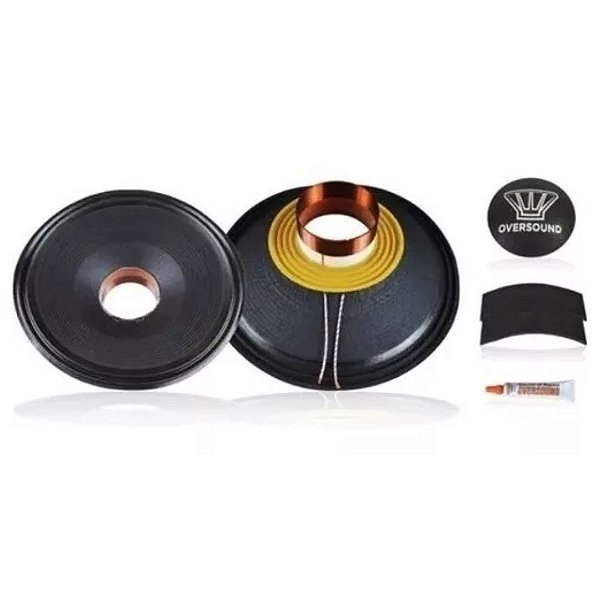 Kit Reparo Alto Falante 10''400 Mg - 8 Ohms Oversound