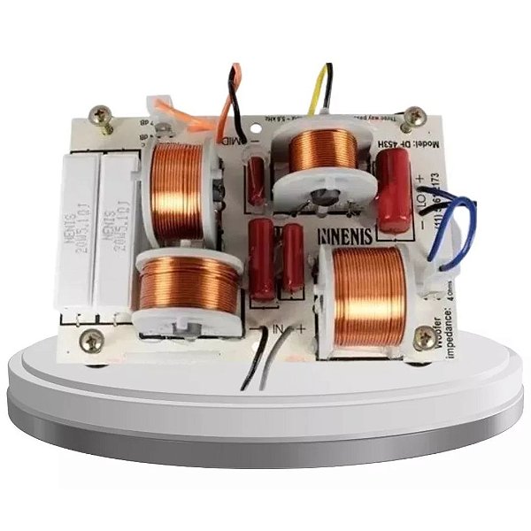 Divisor De Frequencia Nenis 3 Vias C/ 450wrms- Df453ti