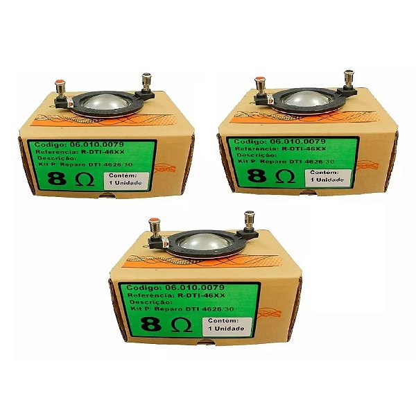 Kit Com 3 Reparo Original Oversound 4626/4630