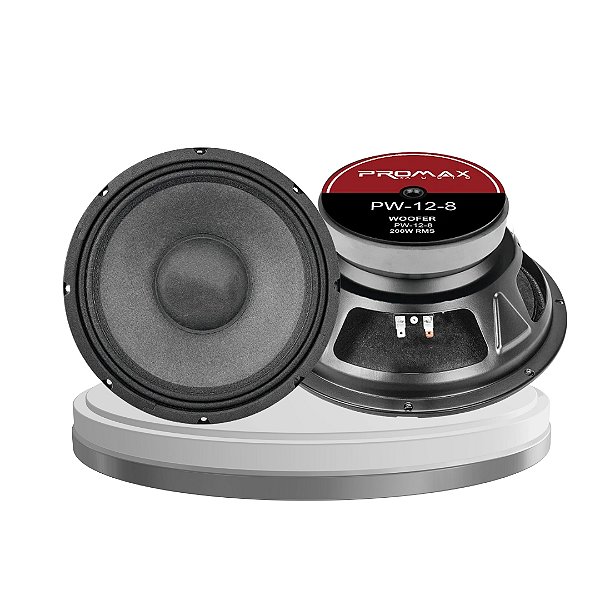 ALTO FALANTE 12'' PROMAX 200W RMS WOOFER 8 OHMS