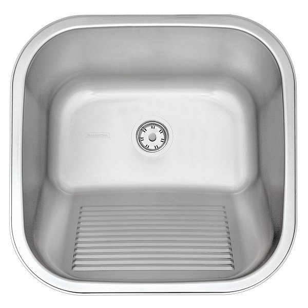 Tanque de Encaixe Tramontina Hera 23 L em Aço Inox Acetinado 40x40 cm - Tramontina – 94403/107