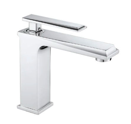 Misturador Monocomando Bica Baixa Dacar Cromado - Jiwi - WJ-2875-DC-CR