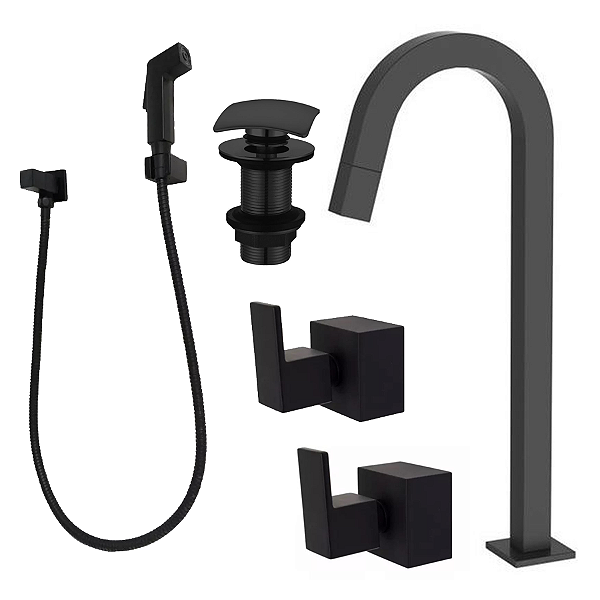 Kit 5 Peças Black - Jiwi