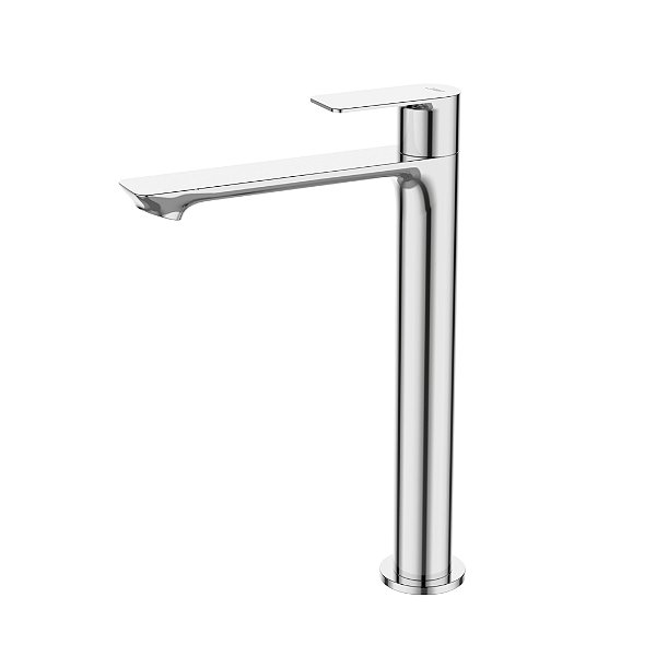 Torneira Para Lavatório Água Fria Bica Alta Mykonos Cromada - Jiwi - WJ-1198-MK-CR