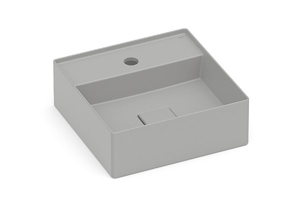 Cuba Stone Branca De Apoio 350x350 Com Mesa T8 Terra - Roca - A32787W070