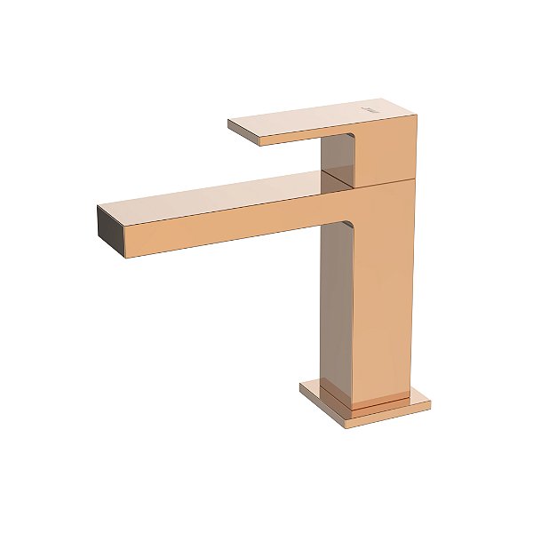 Torneira Para Lavatório Água Fria Bica Baixa Madrid Rose Gold - Jiwi - WJ-1197-MD-RG