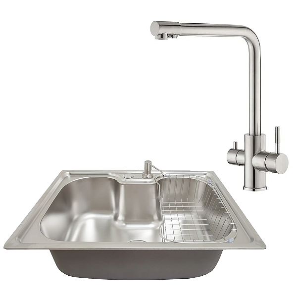 Kit Cozinha Cuba Gourmet e Monocomando Flow Com Filtro – Kitbaco