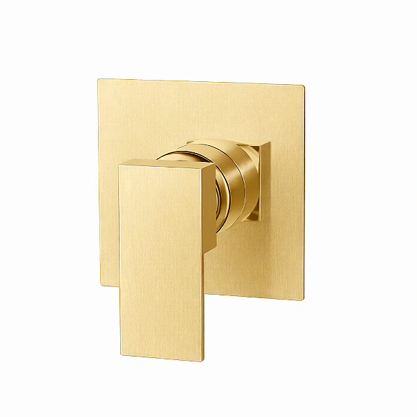 Acabamento Monocomando Base Deca Gold Matte - Kitbaco - AMGDF