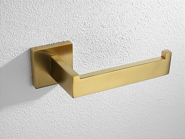 Porta Papel Higiênico Gold Matte - Kitbaco - PGDF14