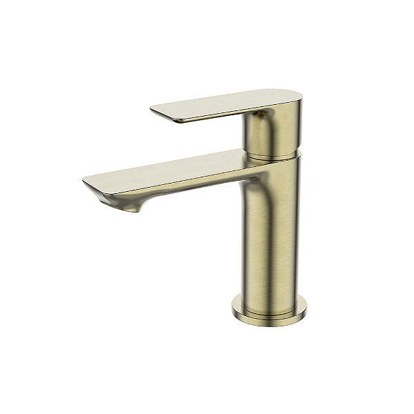 Misturador Monocomando Bica Baixa Mykonos Gold Escovado - Jiwi - WJ-2875-MK-GE