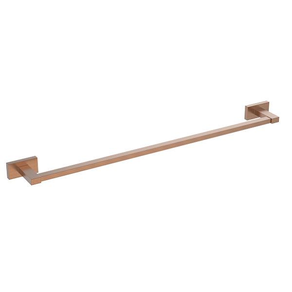 Porta Toalha De Banho 60cm Mykonos Rose Escovado - Jiwi - WJ-2040-MK-RE