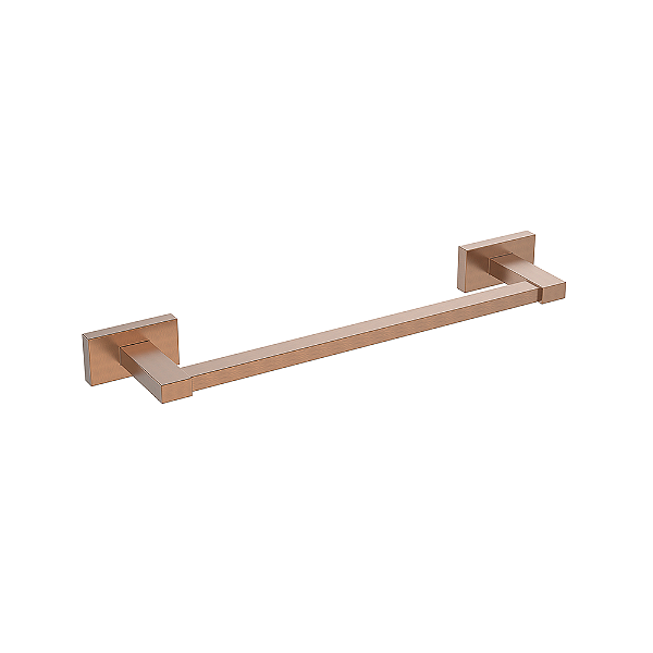 Porta Toalha De Rosto 30cm Mykonos Rose Escovado - Jiwi - WJ-2051-MK-RE