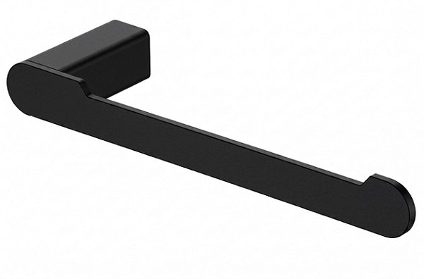 Porta Papel Higiênico Nebraska Black Matte - Jiwi - WJ-2020-NE-BL