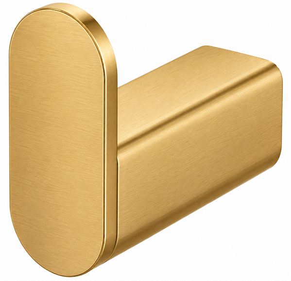 Gancho Simples Nebraska Gold Escovado - Jiwi - WJ-2060-NE-GE