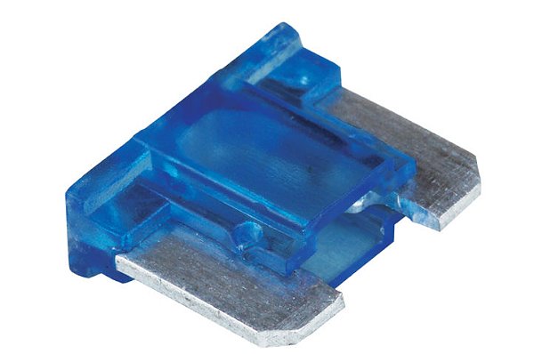 Fusível Mini Elemento Curto - Azul 15A Hikari - 10 un.