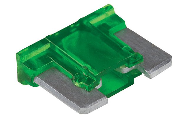 Fusível Mini Elemento Curto - Verde 30A Hikari - 10 un.