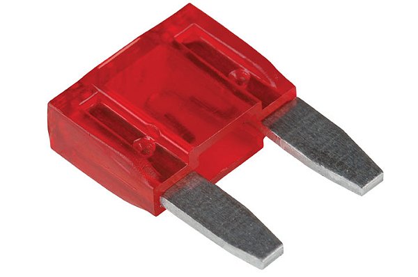 Fusível Mini - Vermelho 10A Hikari - 10 un.
